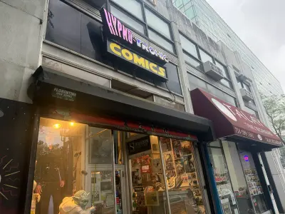 Hypno-Tronic Comics, Google photo 1