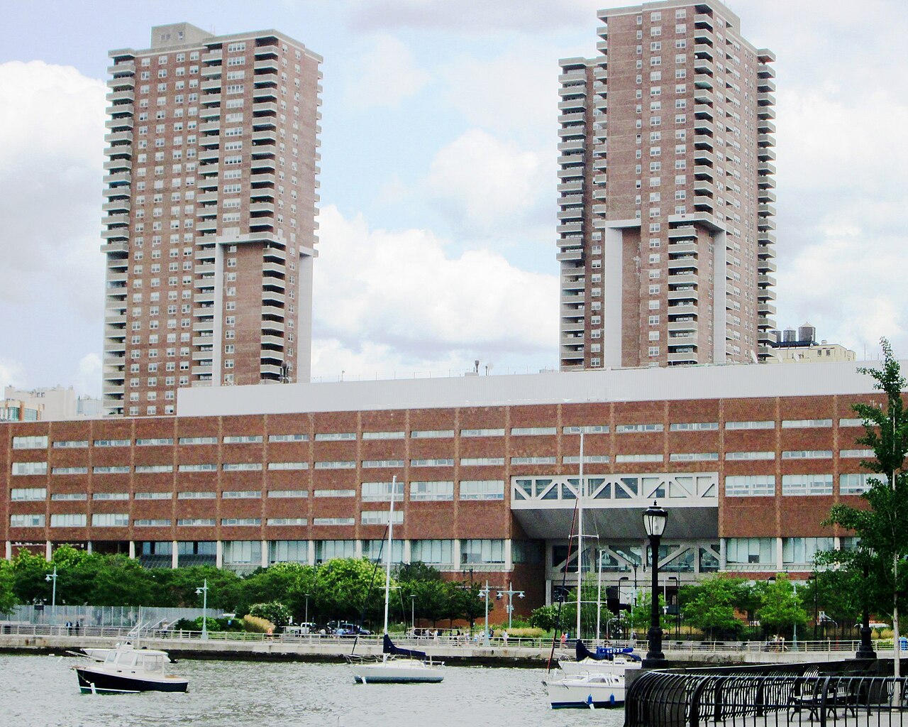 Borough of Manhattan Community College and Independence Plaza North and South, CUNY Borough of Manhattan Community College