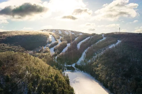 Montage Mountain Aerial View